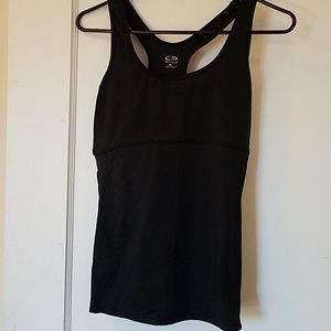 Champion tank with shelf bra